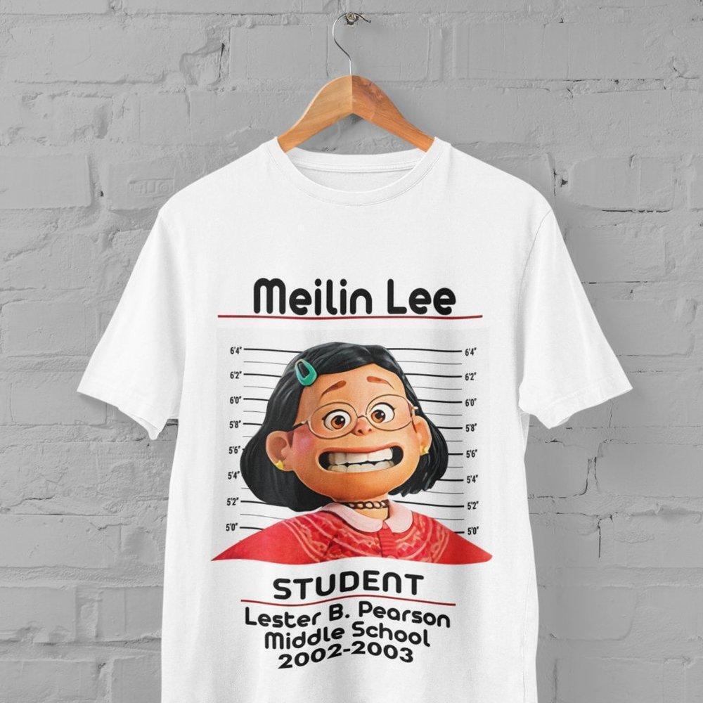 Turning Red Meilin Lee Student Lester B. Pearson Middle School 2002-2003 Shirt